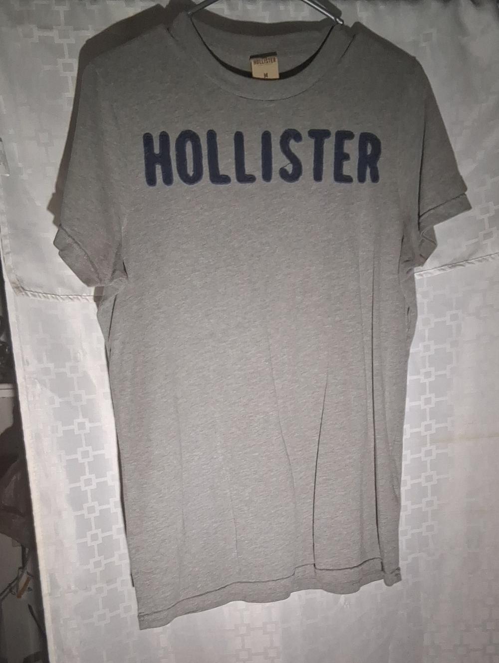 Men's hollister , classic text logo graphic t shirt
